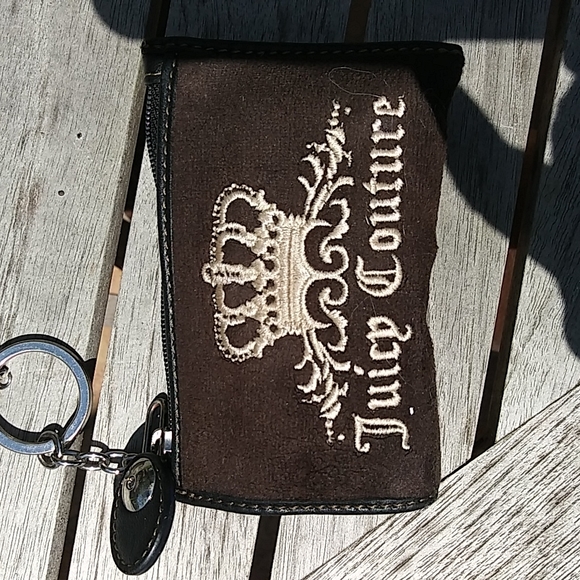 JUICY COUTURE WRISTLET & CHAIN PURSE KEY RING BUNDLE - Picture 5 of 14